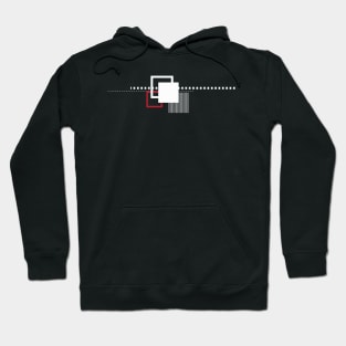 Minimal geometric art Hoodie